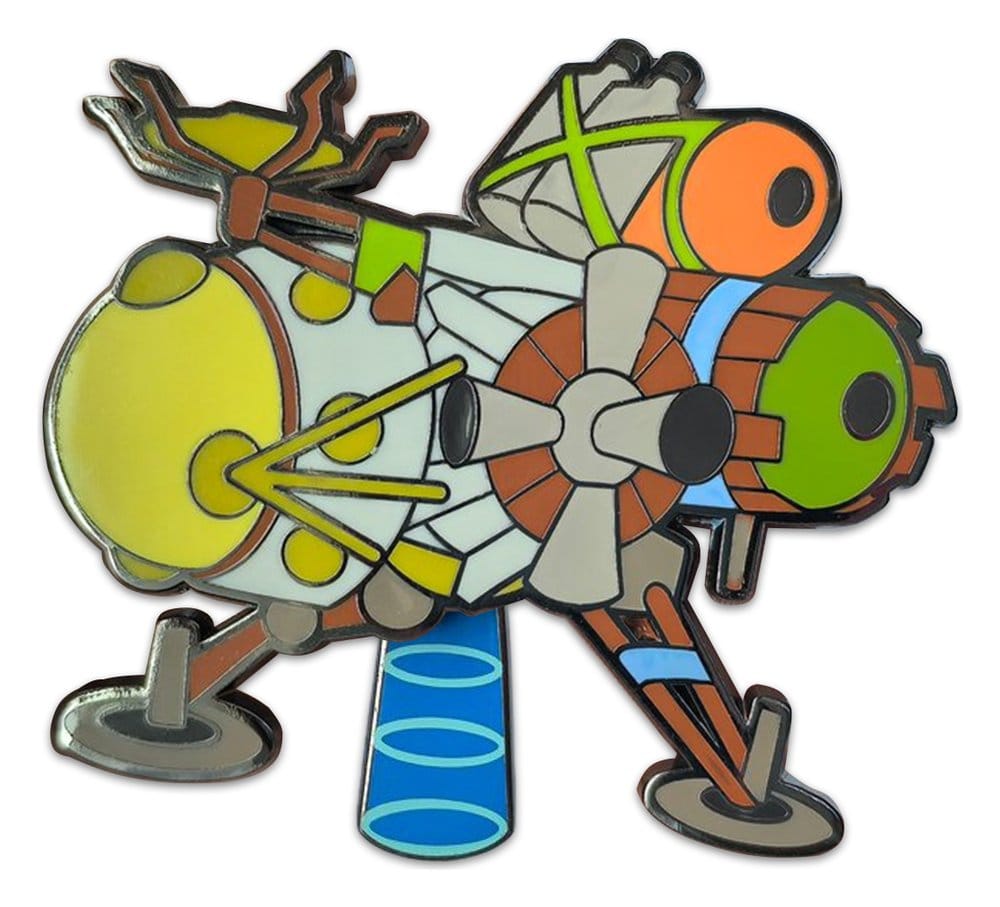PRE ORDINE - Outer Wilds Pin Badge Spaceship Bobble 5 cm