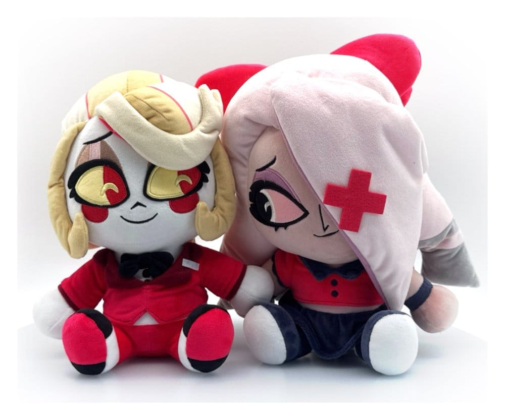 PRE ORDINE - Hazbin Hotel Plush Figures 2-Pack Valentine´s Charlie & Vaggie 22 cm