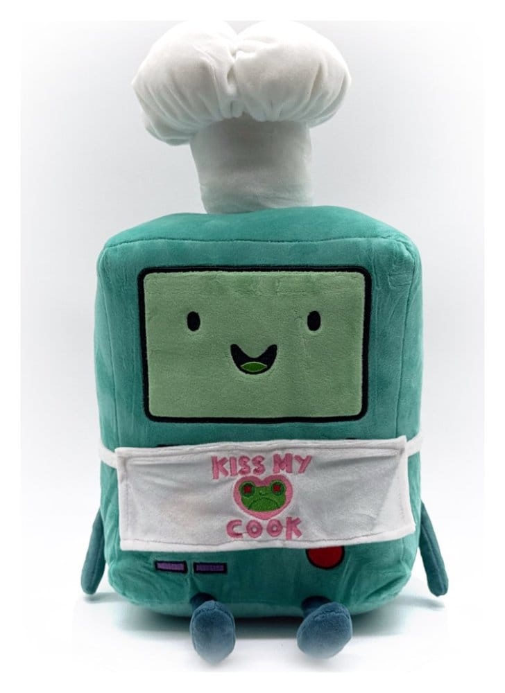 PRE ORDINE - Adventure Time Plush Figure BMO Kiss My Cook 22 cm