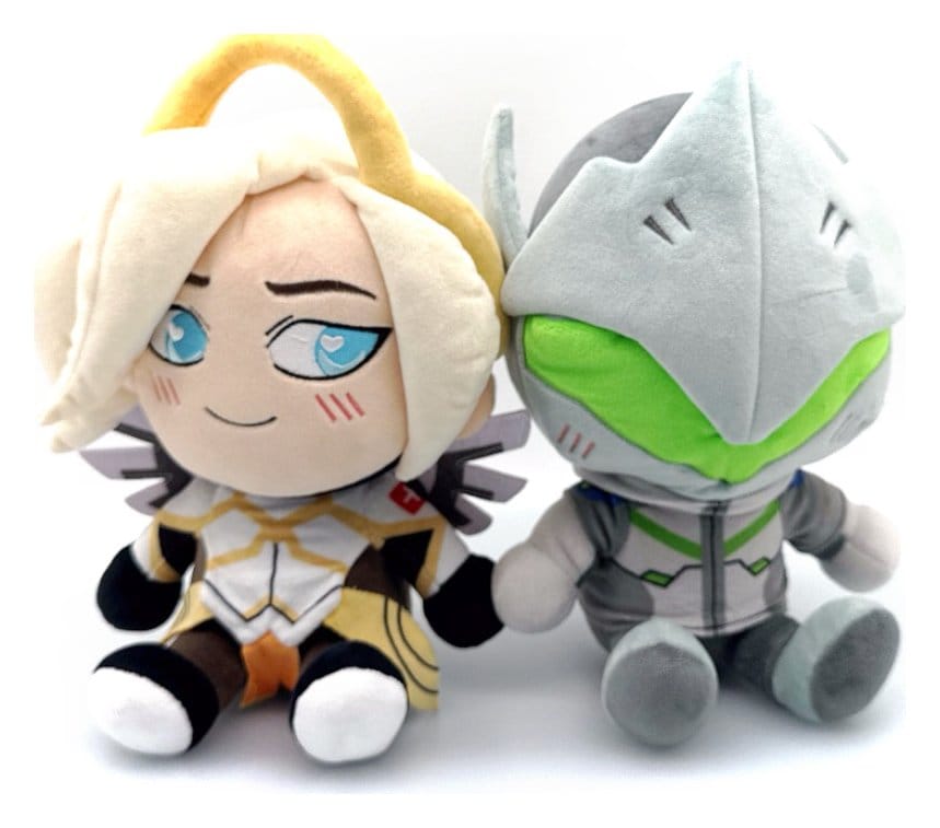 PRE ORDINE - Overwatch Plush Figures 2-Pack Genji & Mercy 22 cm