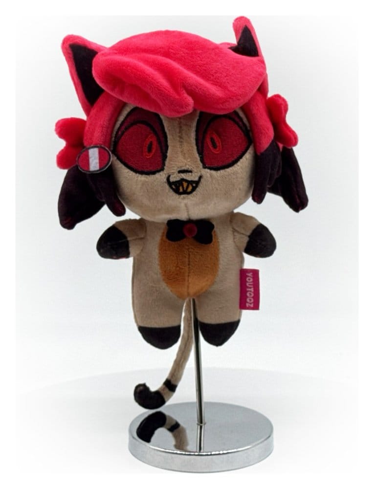 PRE ORDINE - Hazbin Hotel Keychain Plush Alastor Kitty 13 cm