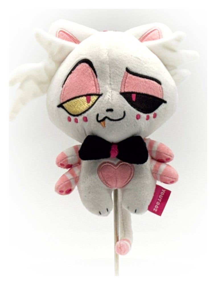 PRE ORDINE - Hazbin Hotel Keychain Plush Angel Dust Kitty 13 cm
