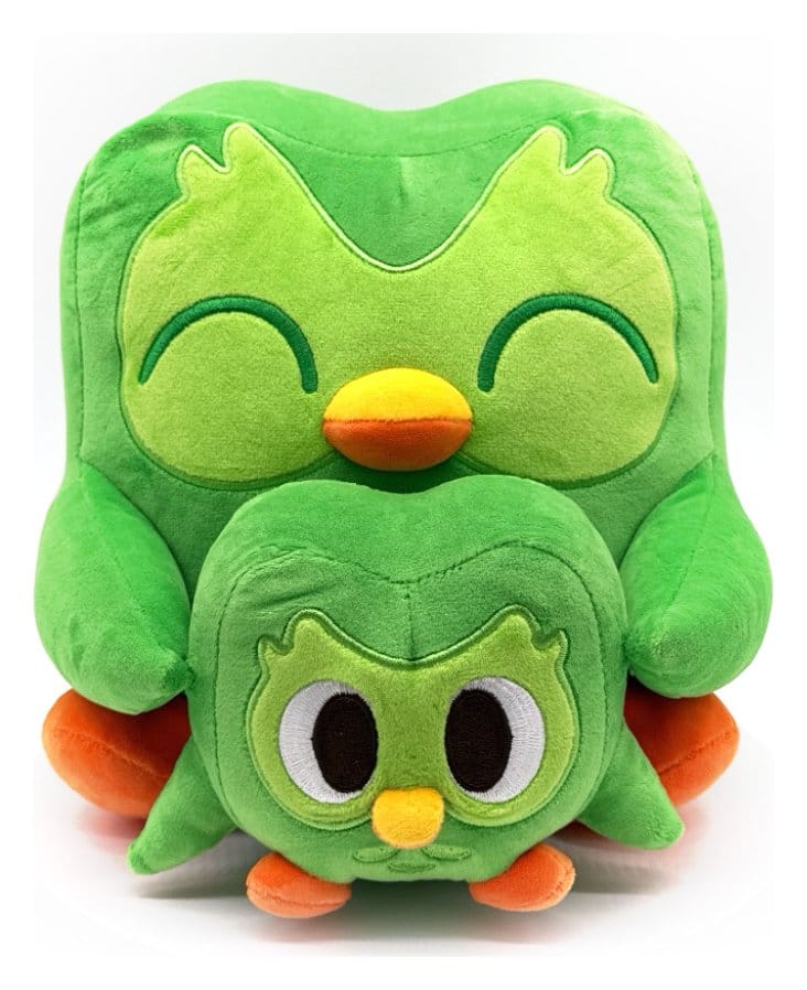 PRE ORDINE - Duolingo Plush Figure Study Buddy Duo 22 cm