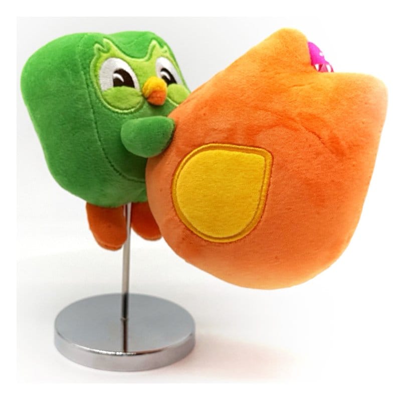 PRE ORDINE - Duolingo Plush Keychain Streak Flame Duo 13 cm