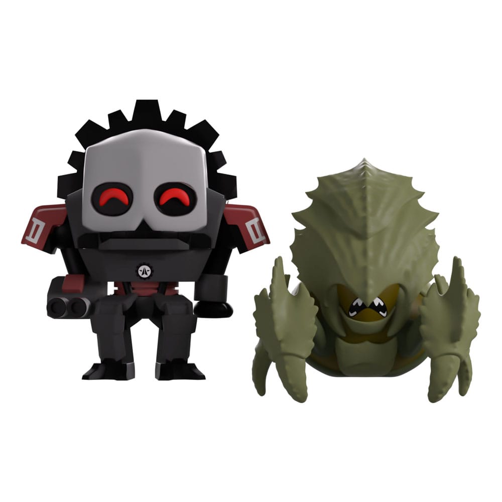 PRE ORDINE - Helldivers 2 Monitor Buddiez Vinyl Figures 2-Pack Charger & Devastator 7 cm