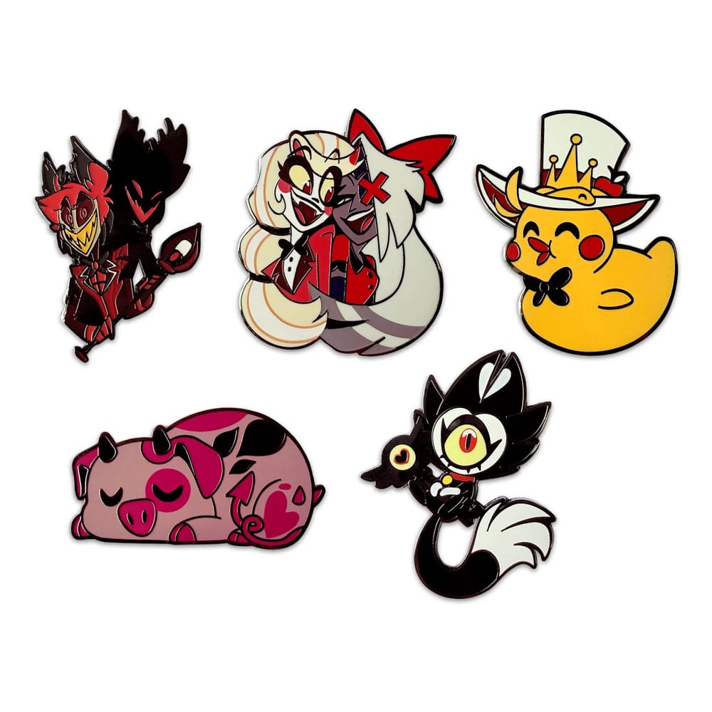 PRE ORDINE - Hazbin Hotel Enamel Pins Set 5 cm (6)