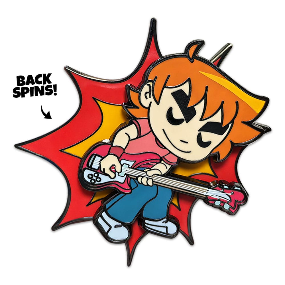 PRE ORDINE - Scott Pilgrim Pin Badge Scott Playing Guitar 5 cm