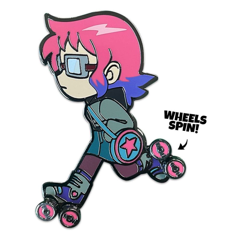 PRE ORDINE - Scott Pilgrim Pin Badge Ramona Skating 5 cm