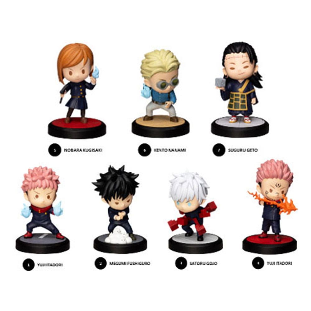 PRE ORDINE - Jujutsu Kaisen Hero Box Cursed Series Mini Figures 8 cm Display (6)