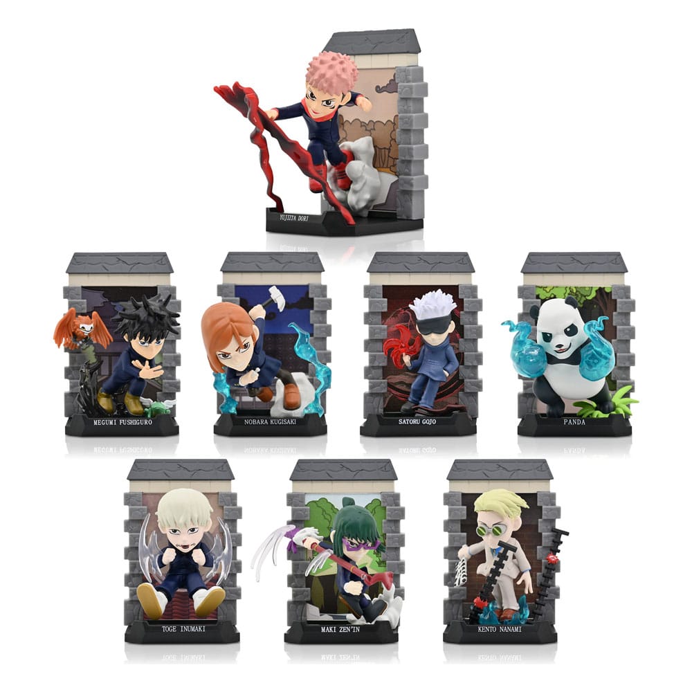PRE ORDINE - Jujutsu Kaisen Mystery Capsules Mini Figures Cursed 10 cm Display (12)