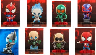 PRE ORDINE - Spider-Man Cosbi Mini Figures 8 cm Blind Box Display (8)