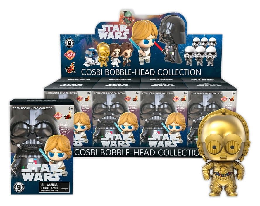 PRE ORDINE - Star Wars Cosbi Mini Figures Series 2 Blind Box Display (8)