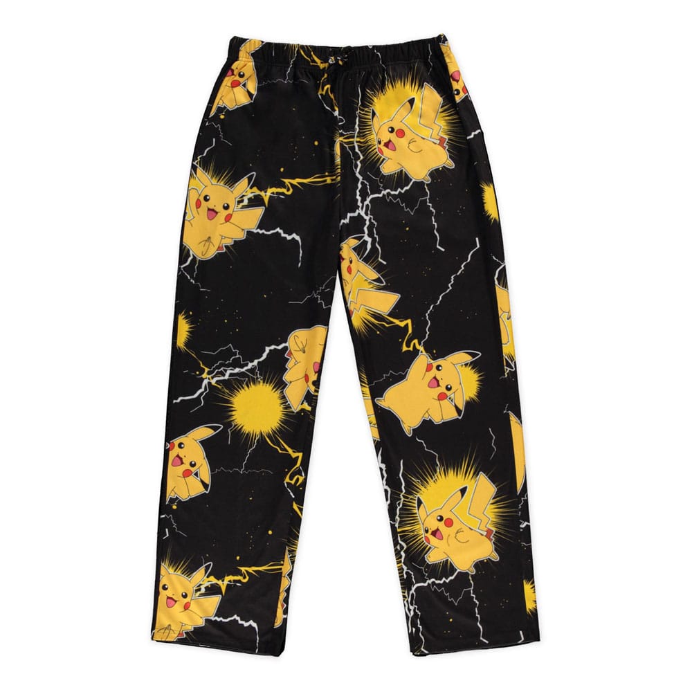 Pokémon Jersey Pants Pikachu Size L