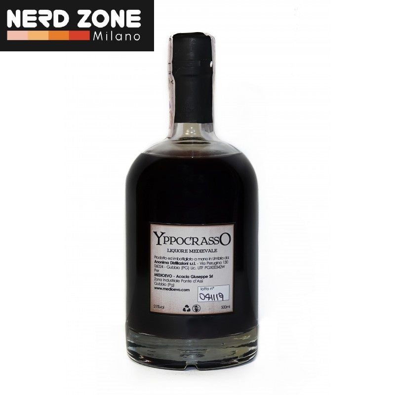 Liquore Medievale Yppocrasso 500 ml + 1 Calice Medievale - Confezione Regalo